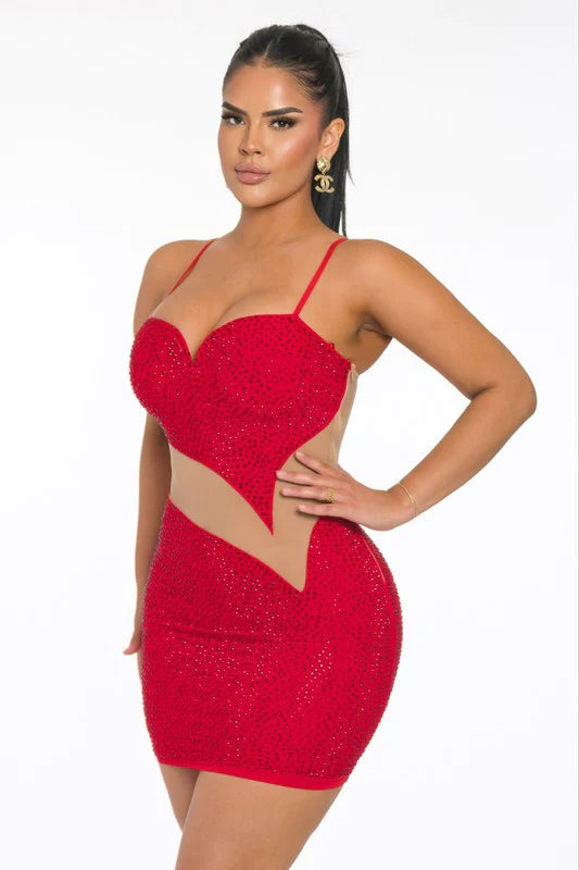 Baby love Vegas mini dress