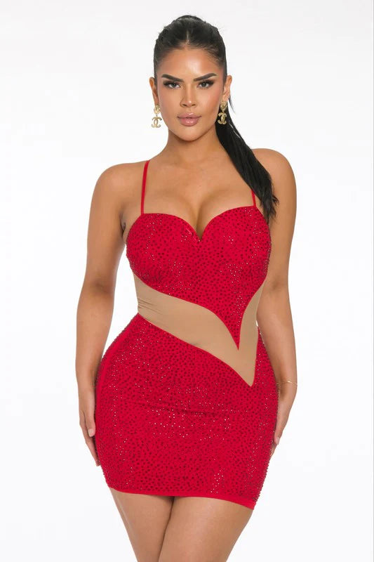 Baby love Vegas mini dress