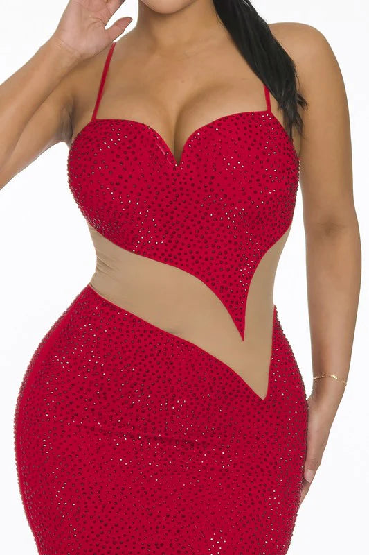 Baby love Vegas mini dress