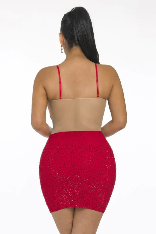 Baby love Vegas mini dress