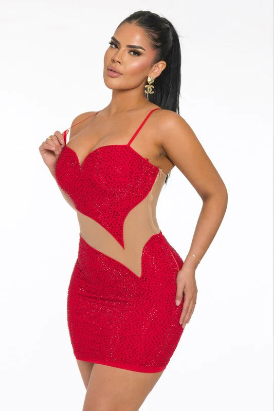 Baby love Vegas mini dress