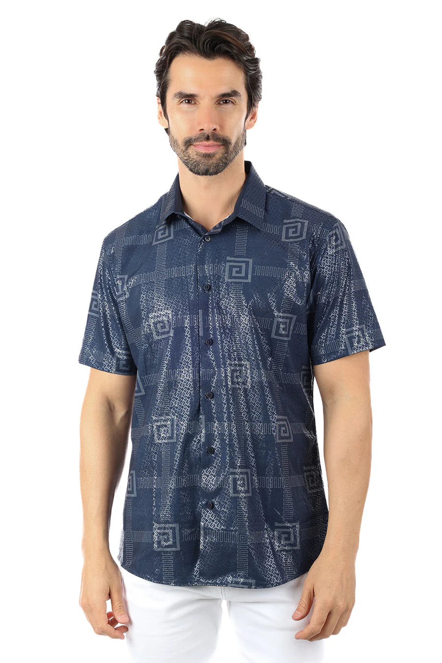 VIP Button Up Short Sleeve Shirt
