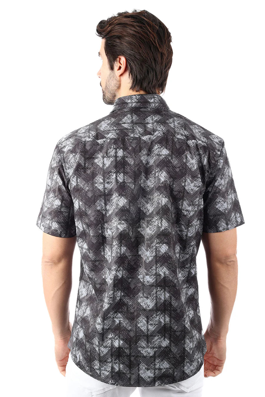 Printed Casual Short Sleeve Shirt