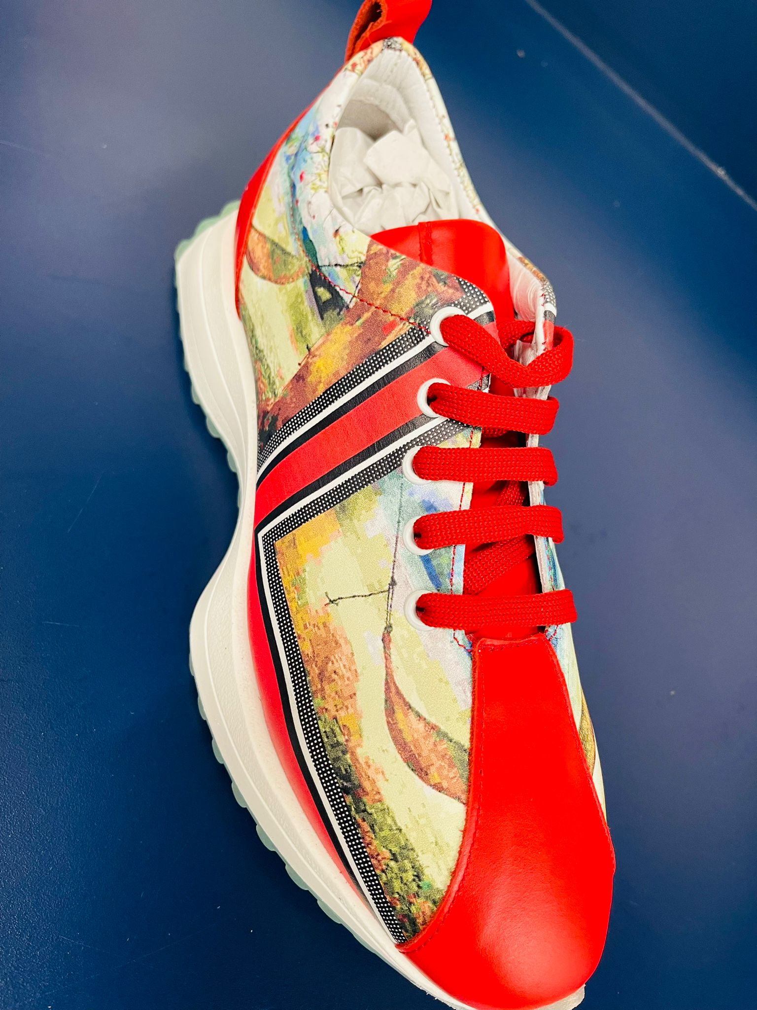 Multi Color Tennis Shoes