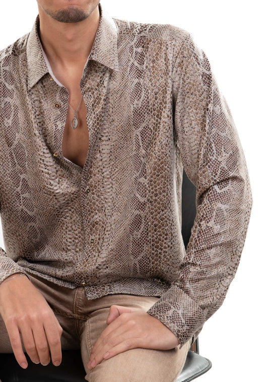 SNAKE SKIN AMAZONIAN SHIRT
