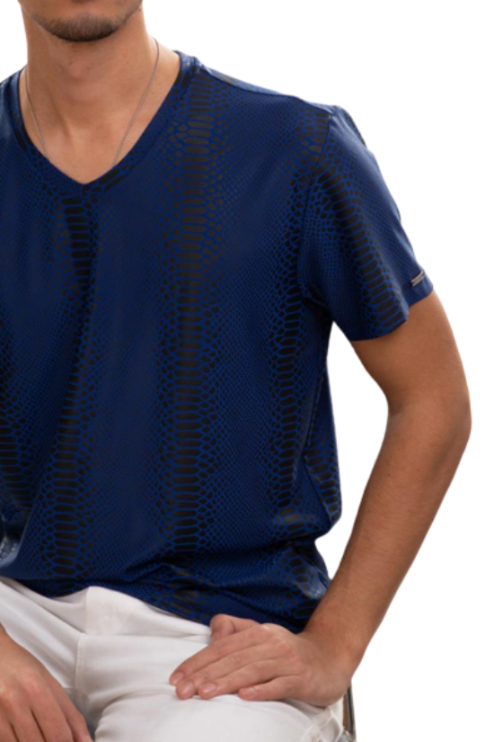 SNAKE SKIN T SHIRT