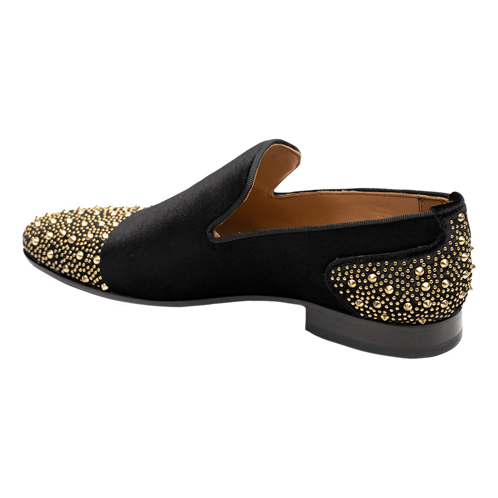 Black With Gold Spikes