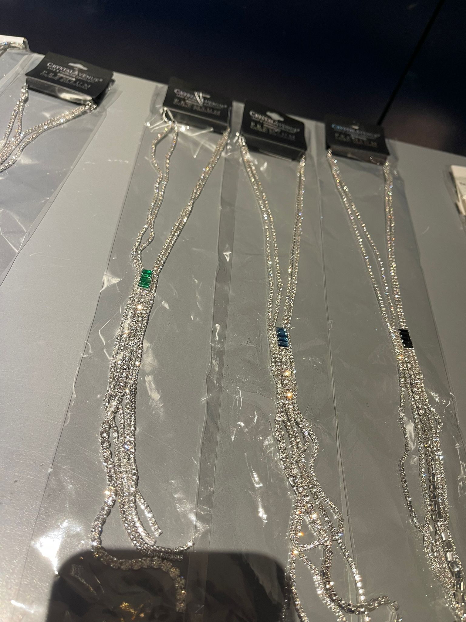 Cubic Zirconia Silver Necklace