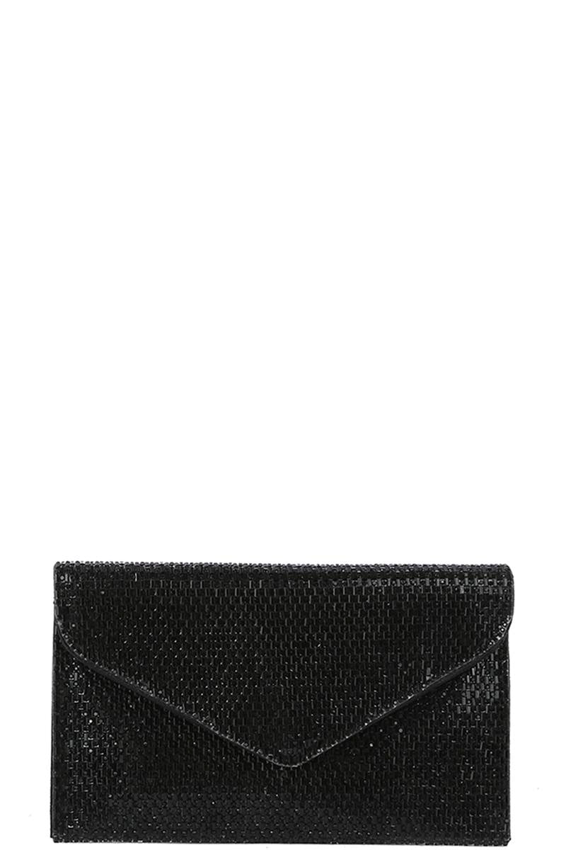 Fashion Shiny Texture Chain Crossbody Bag