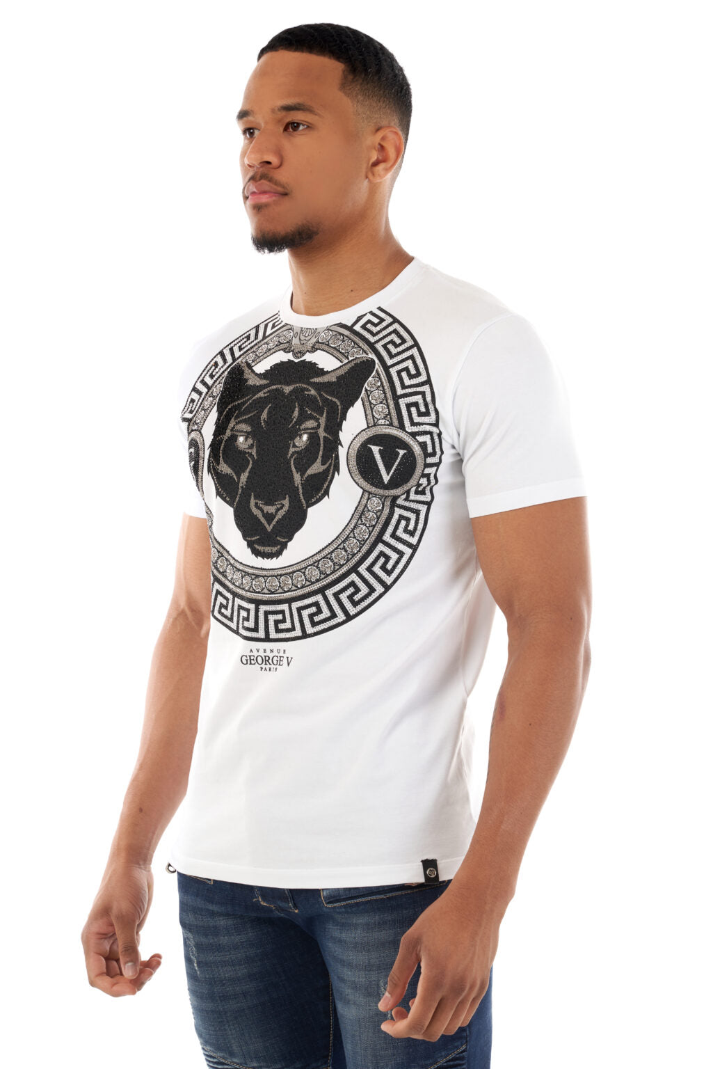 T-SHIRT GV BAROQUE PANTHER