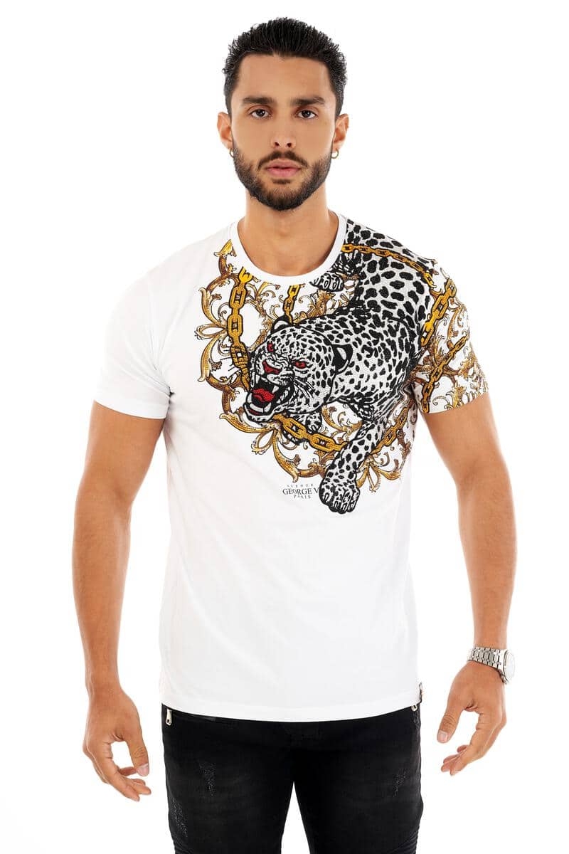 T-SHIRT GV LEOPARD
