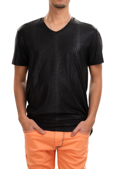 SNAKE SKIN T SHIRT