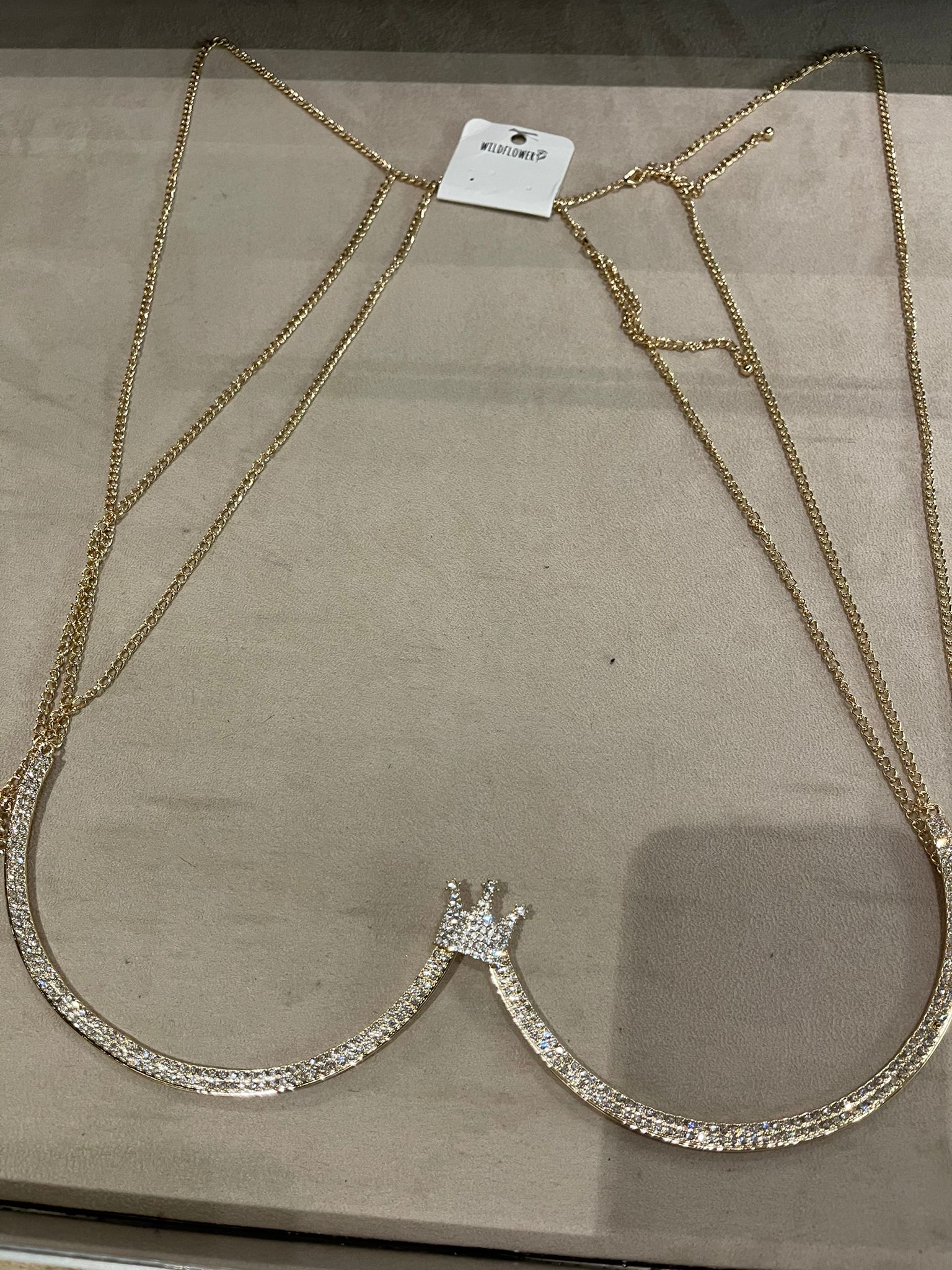 Ladies Body Chain Sexy Style Breast