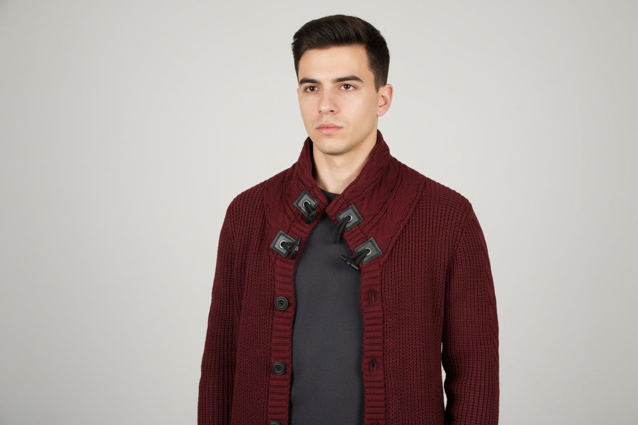 KNIT VERCINI HIGHT FUNNEL NECKLINE