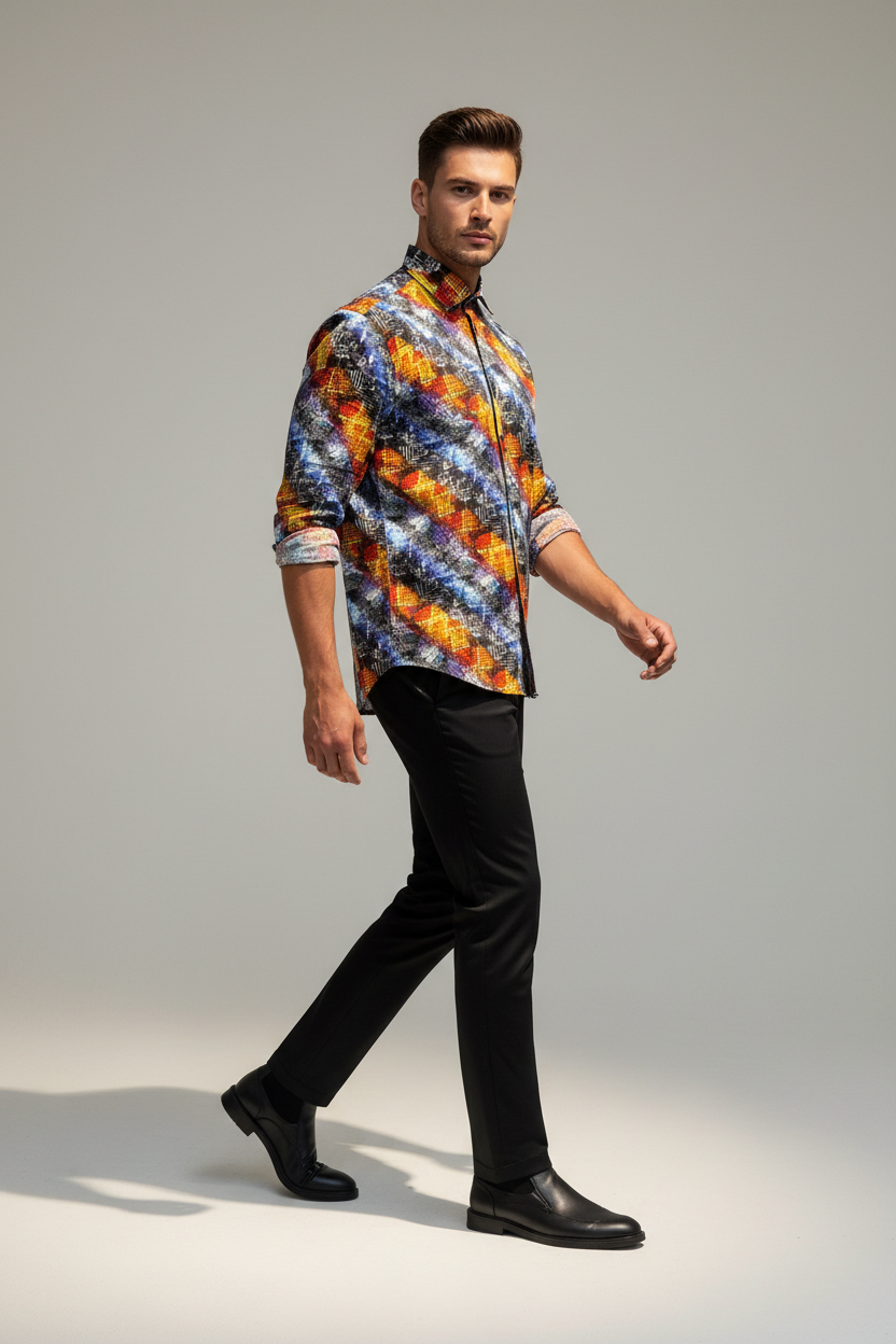 Dynamic Walking Pose