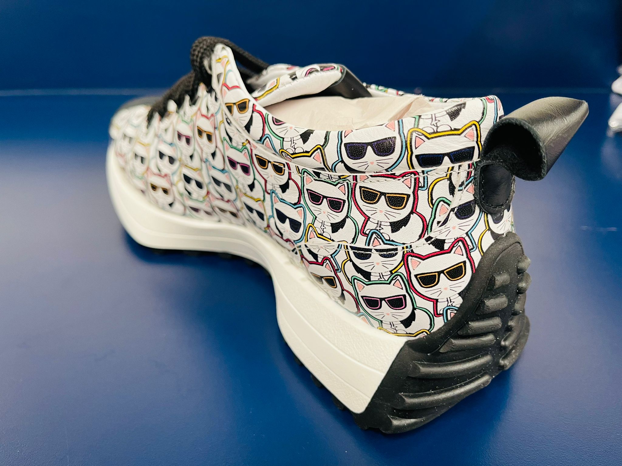 Cat Design Sneakers Shoe