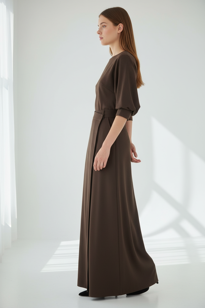 Mocha pants side profile